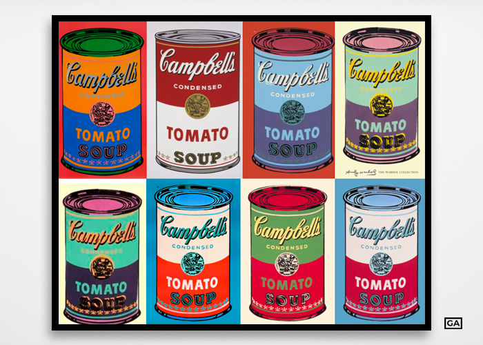 Les boites de conserve d’Andy Warhol au Musée d’Art Moderne
